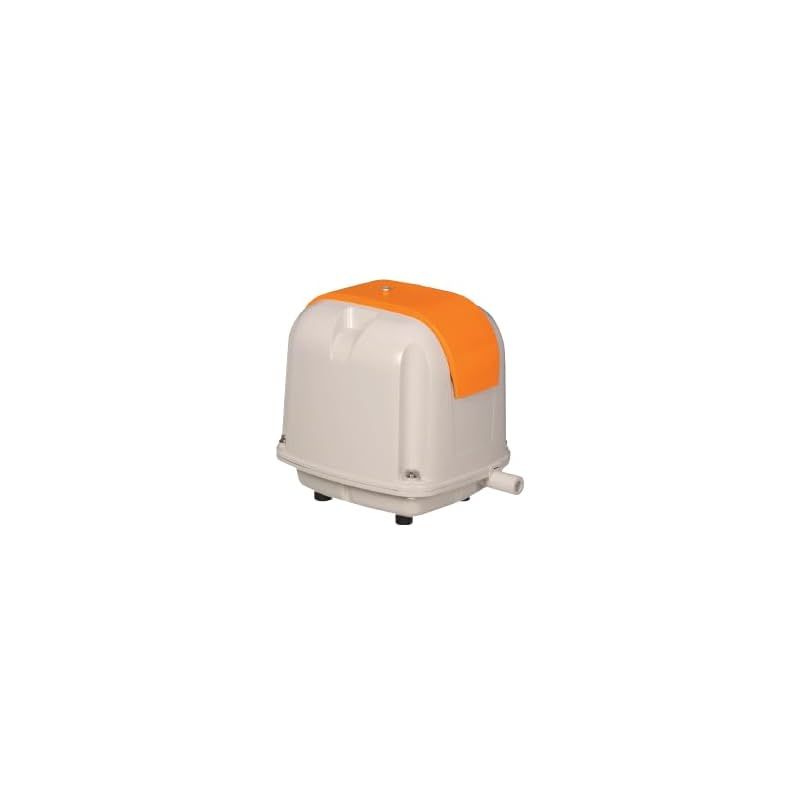 安永エアポンプ AP-80G ブロワー 浄化槽用 オレンジ色 80L 100V
