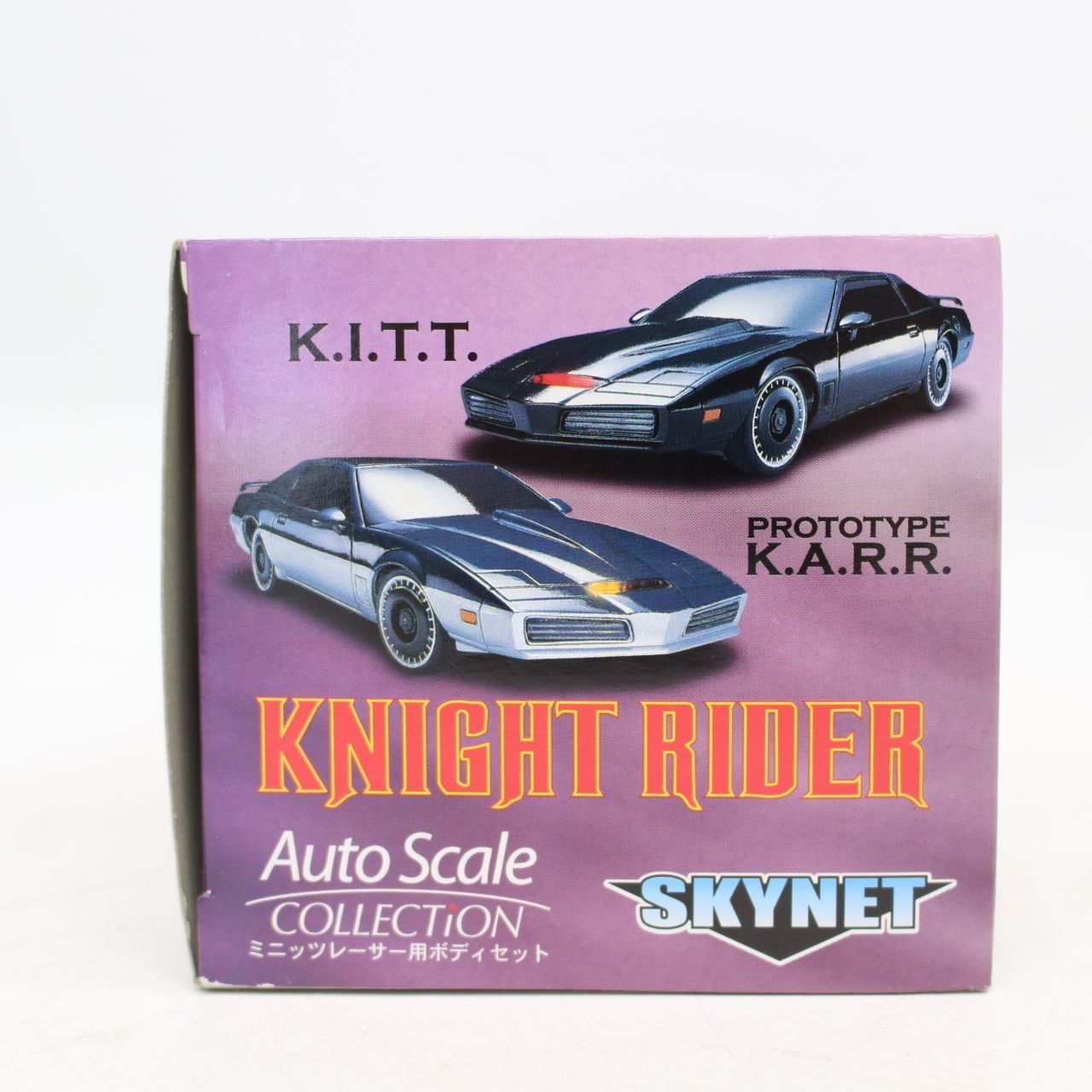 KNIGHT RIDER フロントキャスナー付き ミニッツレーサー用ボディセット 006)1/28 K.I.T.T.(ブラック) ミニッツレーサー用ボディセット