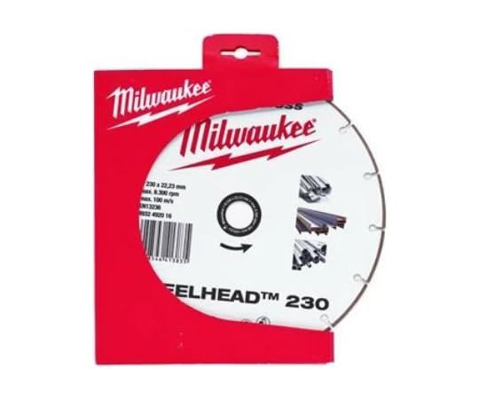2営業日で発送 Milwaukee ミルウォーキー 230mmダイヤモンドブレード スチールヘッド 4932492016 7317
