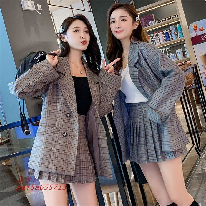 卒業式 スーツ 女の子 卒服 学生 子ども スカート コート レディーススーツ ピアノ発表会 入学式 制服 ジャケット キッズ チェック柄 長袖 入園式 高校生 pai 5 a 655713