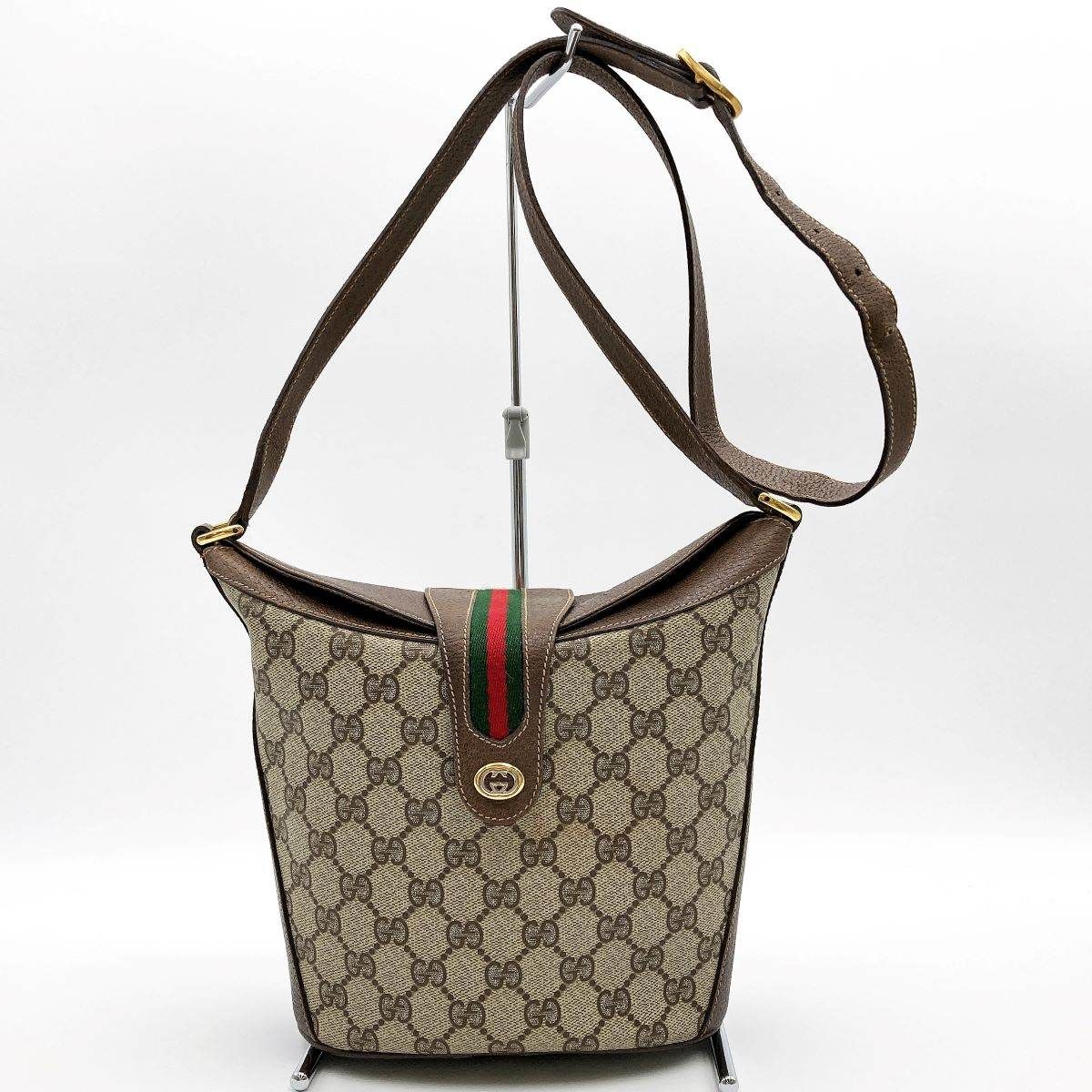 GUCCI グッチ オールドグッチ ショルダーバッグ シェリーライン