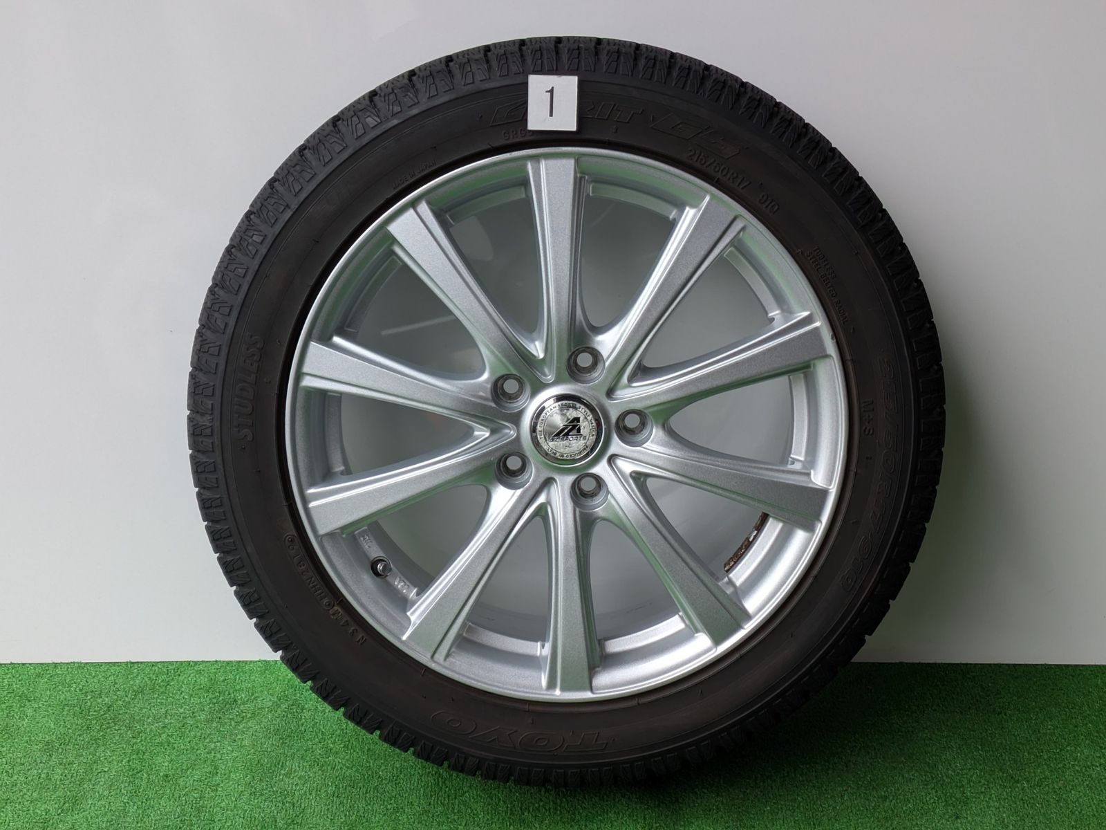 TOYO GARIT G5 215/55R17 17インチ スタッドレス 4本 2018年製 バリ溝 