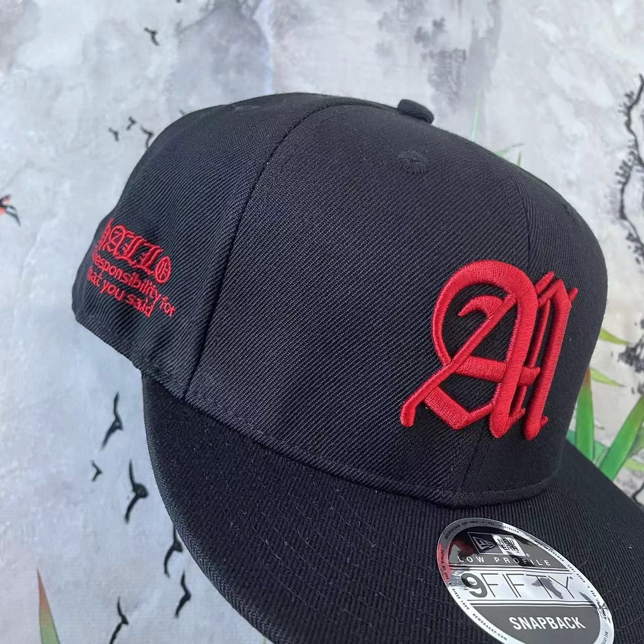 ahmurderz NEWERA キャップ 赤刺繍 レア REDSPIDER