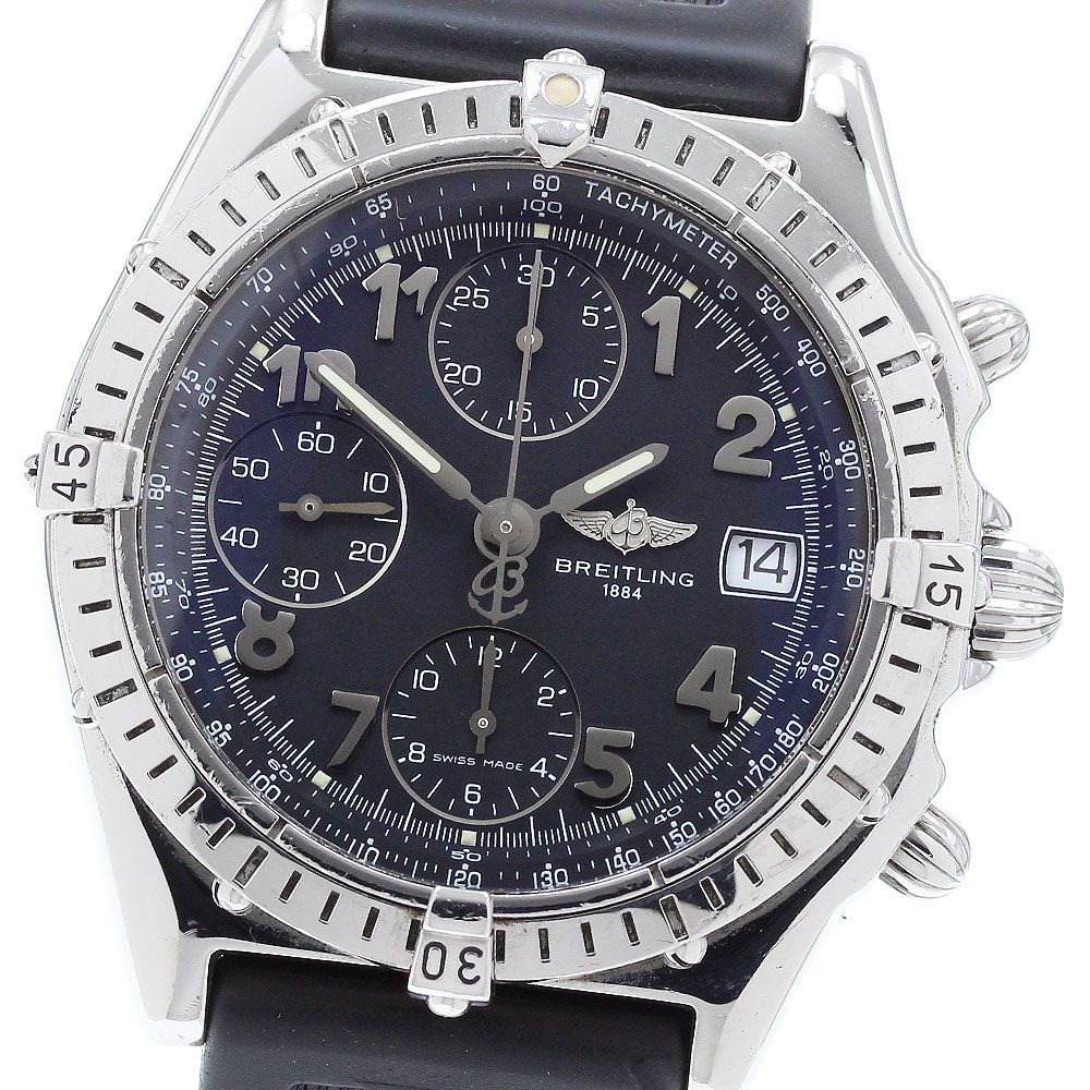 ブライトリング BREITLING A13050.1 クロノマット ブラックバード クロノグラフ 自動巻き メンズ_907281