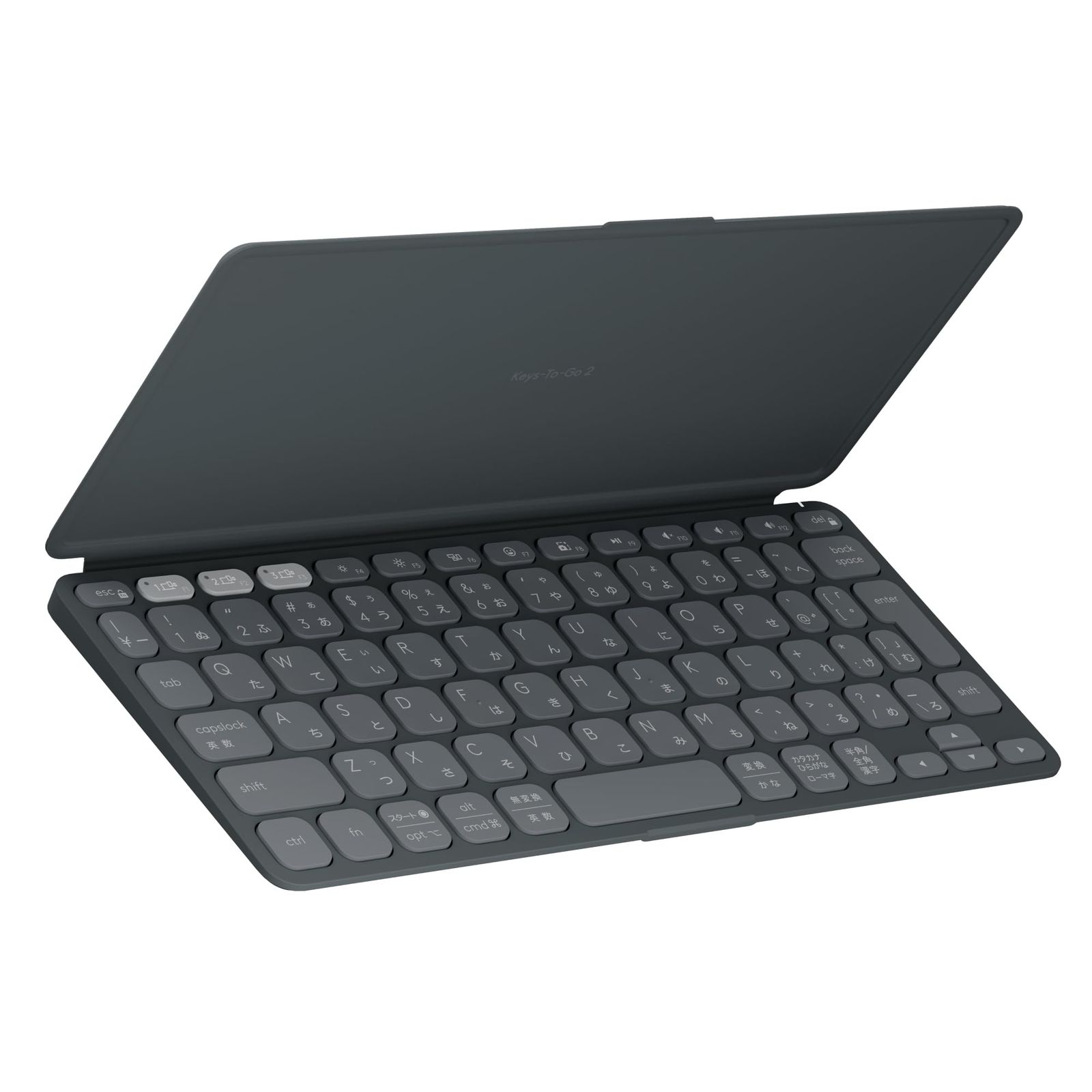 ロジクール KEYS TO GO 2 ワイヤレス キーボード iK1043GRU 薄型 軽量 222g Bluetooth ワイヤレスキーボード 無線 Easy-Switch 日本語配列 電池寿命36ケ月 Windows Mac iPad iOS An