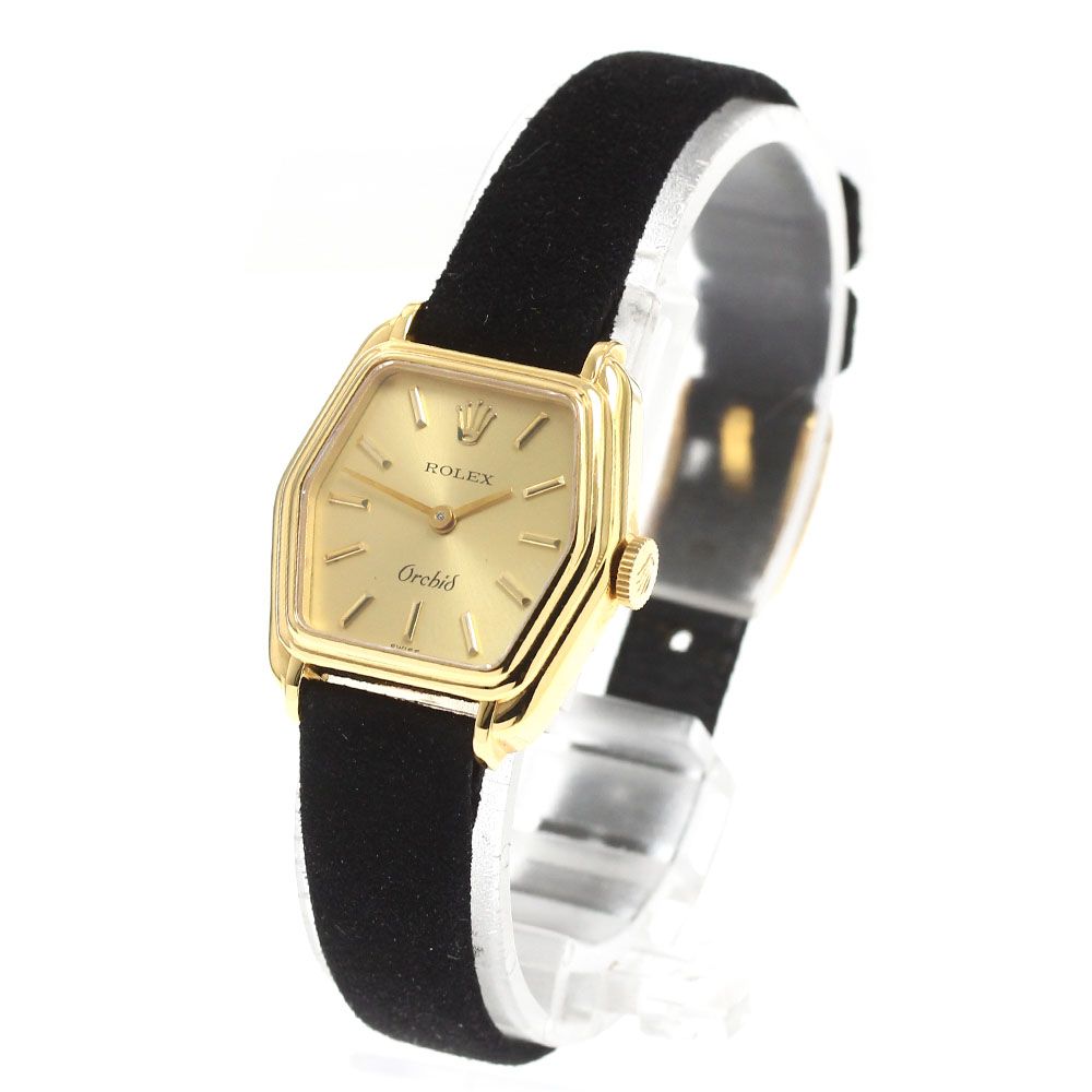 ロレックス ROLEX 2683 オーキッド K18YG Cal.1400 手巻き レディース_914225