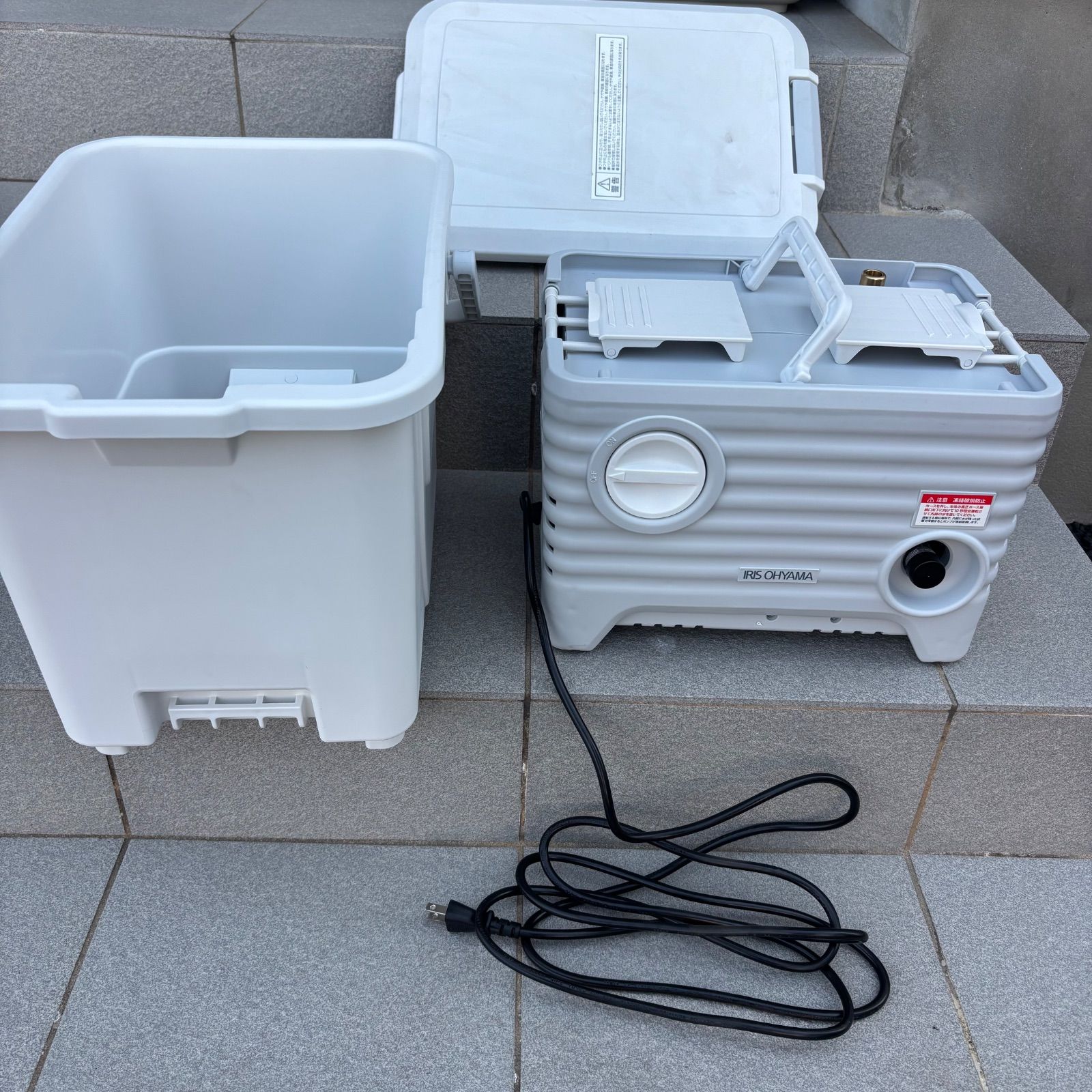 アイリスオーヤマ 電源コード式 タンク式高圧洗浄機 高圧洗浄機本体 高圧洗浄機 掃除機 クリーナー