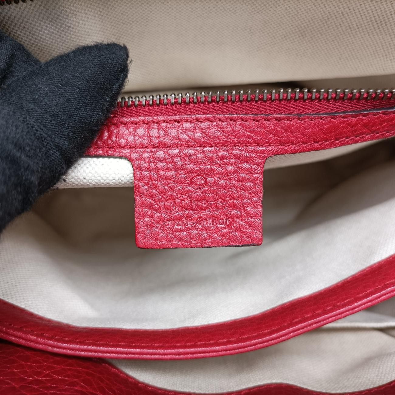 グッチGucciGGマーモントレッドレザー400245G018815364