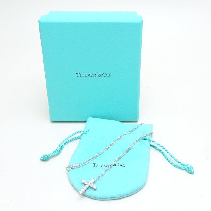 TIFFANY&Co. ティファニー ミディアム クロス ネックレス 11P