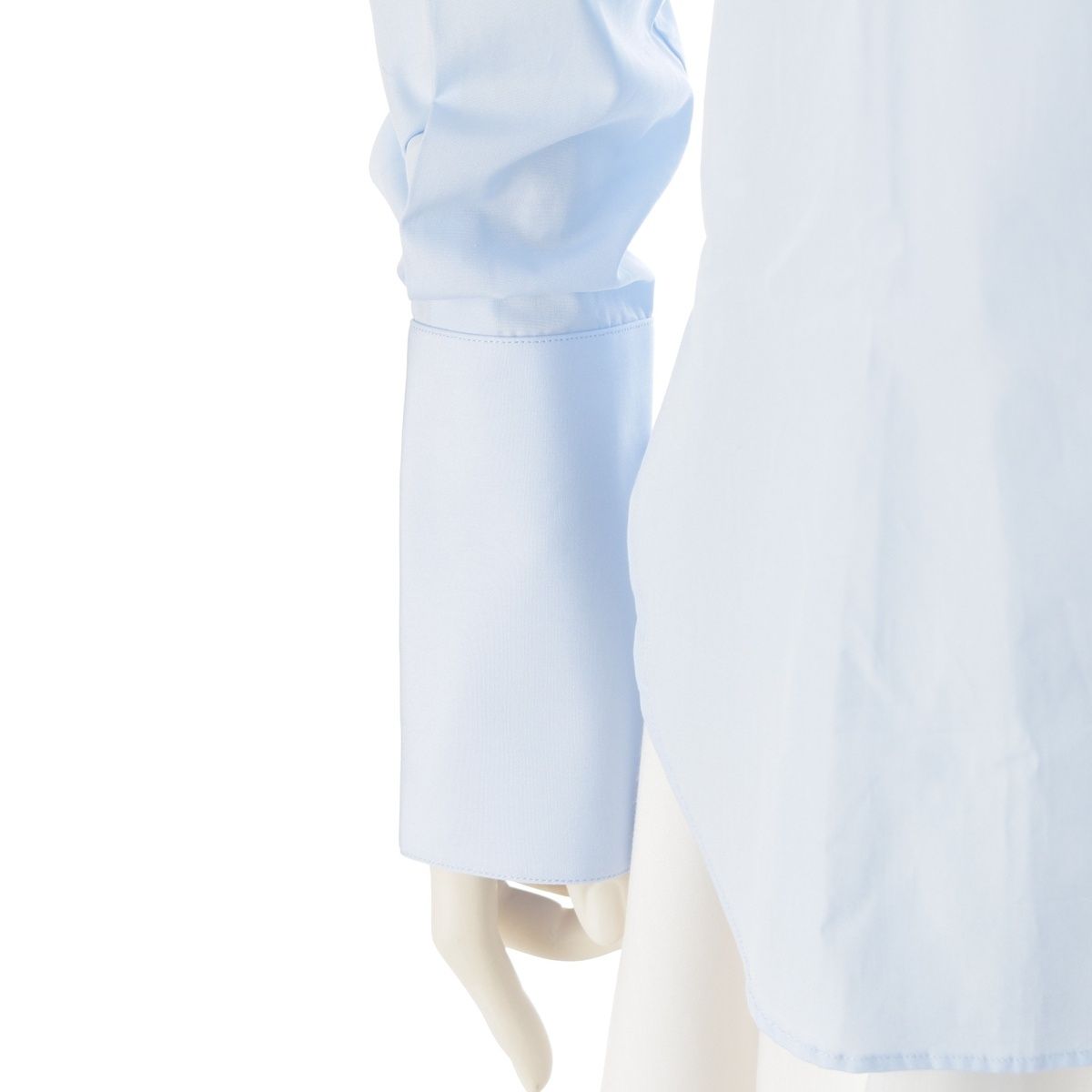 seblineブラウス セブリン SEBLINE コットン 金ボタン ペインター ノーカラー