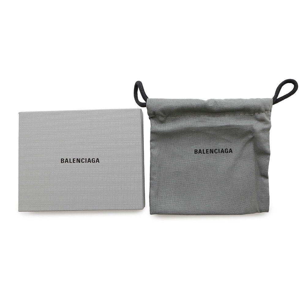 バレンシアガ カードケース ラメ レザー 593812 BALENCIAGA パスケース 