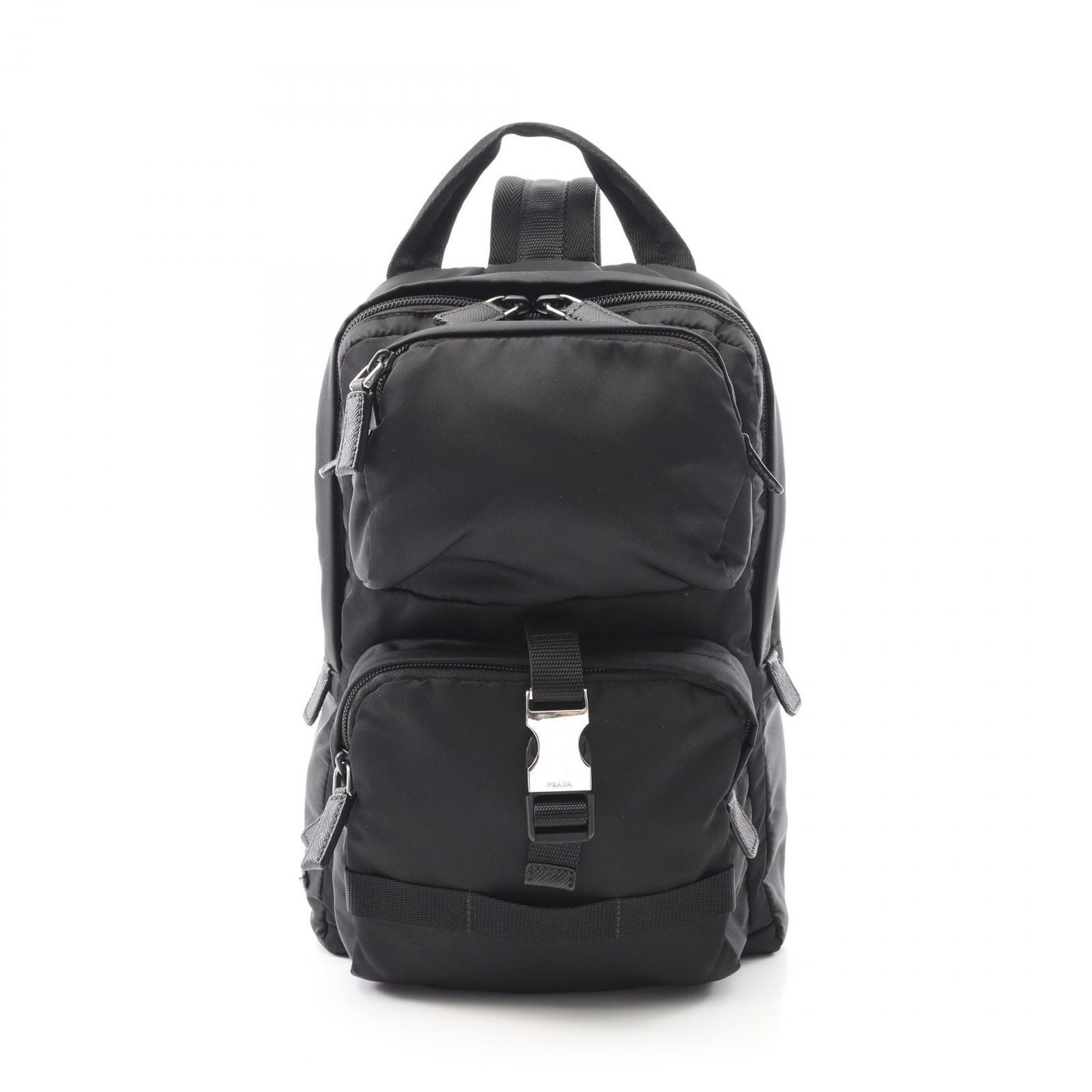 プラダ ボディバッグ 2VZ013 ブラック ナイロン