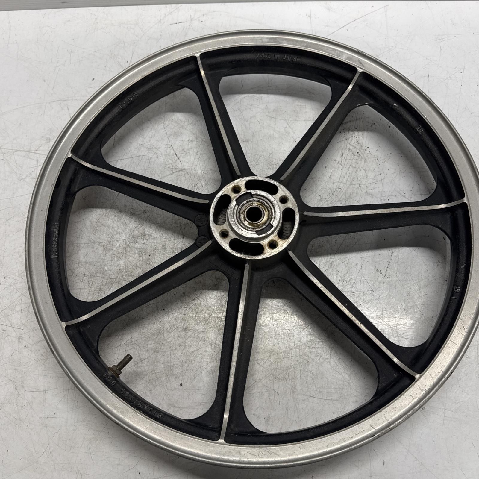 当時物 純正 KZ900 フロントホイール 0056 検) Z1 Z2 750RS MK2 Z1R Z1000 ホイール
