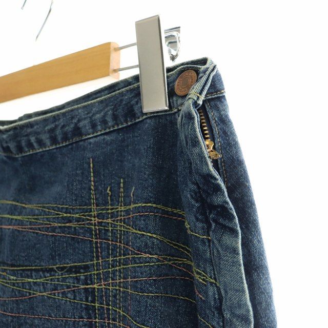 ヒステリックグラマー総柄プリントデニムスカート ヒステリックグラマー HYSTERIC GLAMOUR スリット デニム