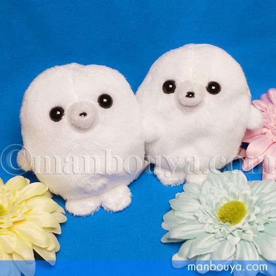 アザラシのぬいぐるみ 水族館 グッズ A-SHOW mini beans ミニ