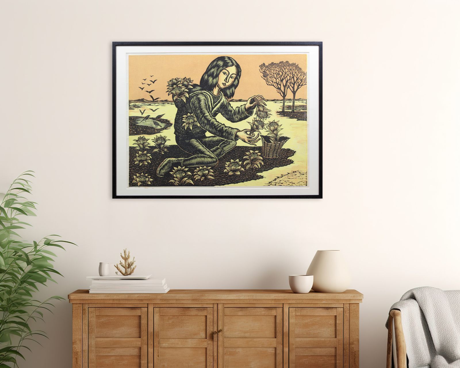 手島 圭三郎『ふきのとう』木版画【真作保証】 絵画 手島 圭三郎『ふきのとう』木版画【真作保証】 絵画 - メルカリ