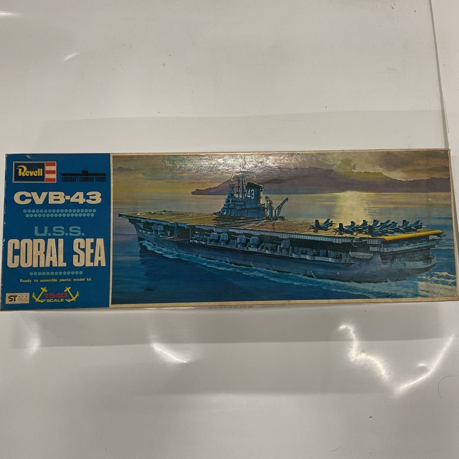 Revell レベル CVB-43 U.S.S. CORAL SEA 1/540 コーラルシー CV-8 W.W. 