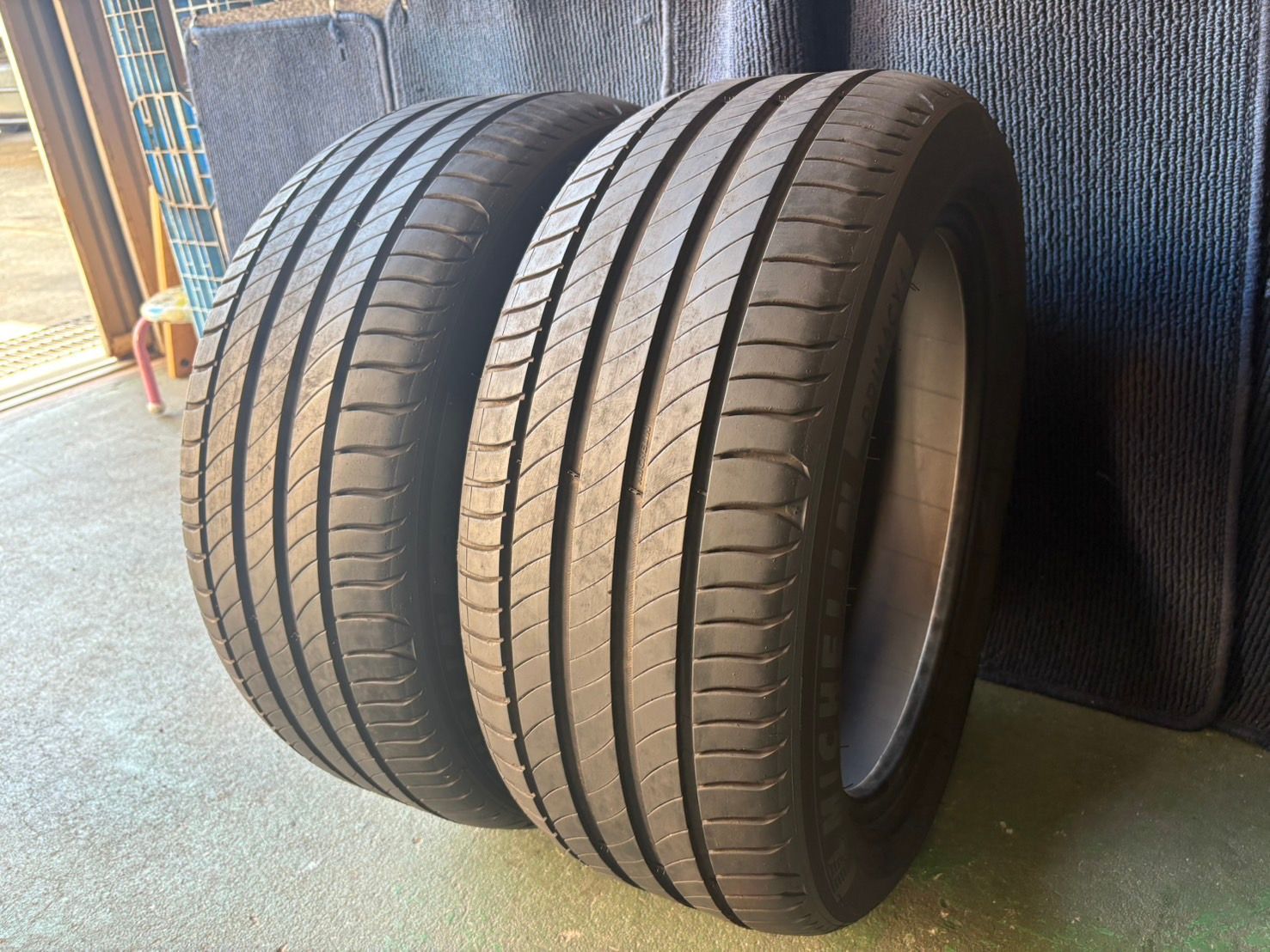 製造 溝6.5分山 MICHELIN PRIMACY4 2本 225 50R17 ASP3252