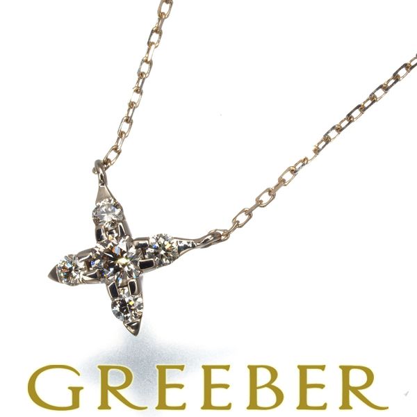 カシケイ ネックレス ブラウンダイヤ ダイヤモンド 0.12ct ネイキッド  