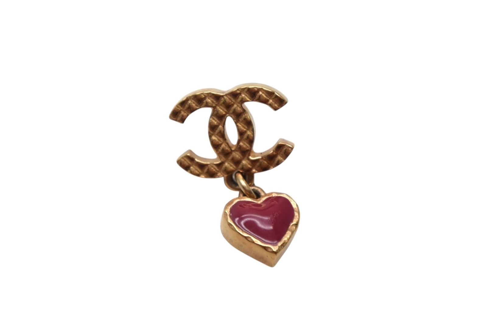 CHANEL シャネル ピアス マトラッセ ココマーク ハート トライアングル 
