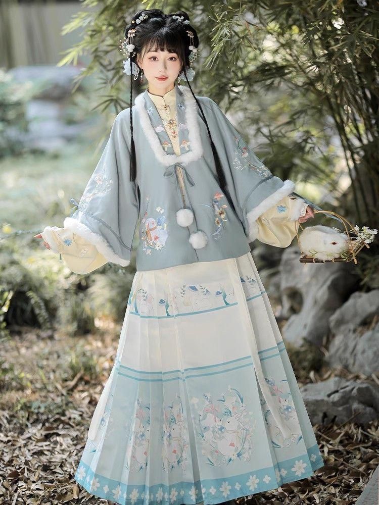 星【新品未使用】2025新作 豪華刺繍 漢服 かんふく 古風衣装 レトロ風 中華ロリータ コスプレ ワンピース 唐装 仙女服 中華風 美しい刺繍 学園祭用 文化祭用 舞台演出用 日常着 プレゼント用 レディース用HF254