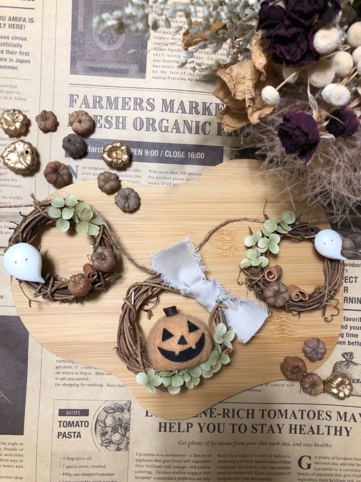 プレゼントキャンペーン中✴︎ナチュラル♡ハロウィンミニリース  