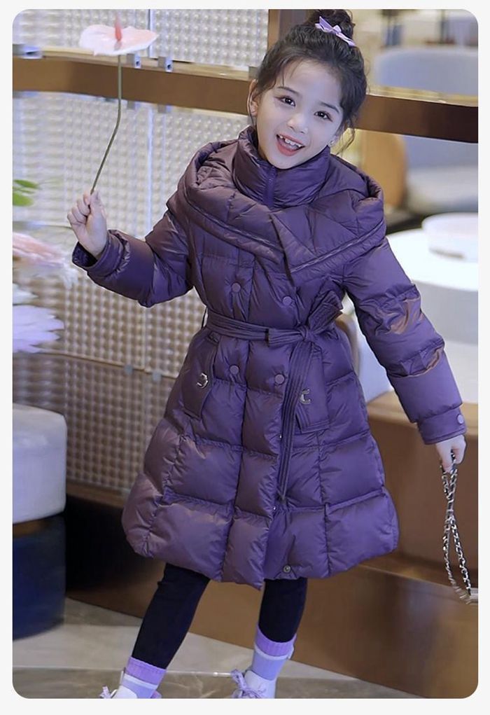 キッズ 女の子 ロングコート 子供 ダウンコート ボアコート アウター ダッフルコート 子ども服 裏ボア コート 女の子の通販 ロング丈 子供服 ダウンジャケット 中綿コート