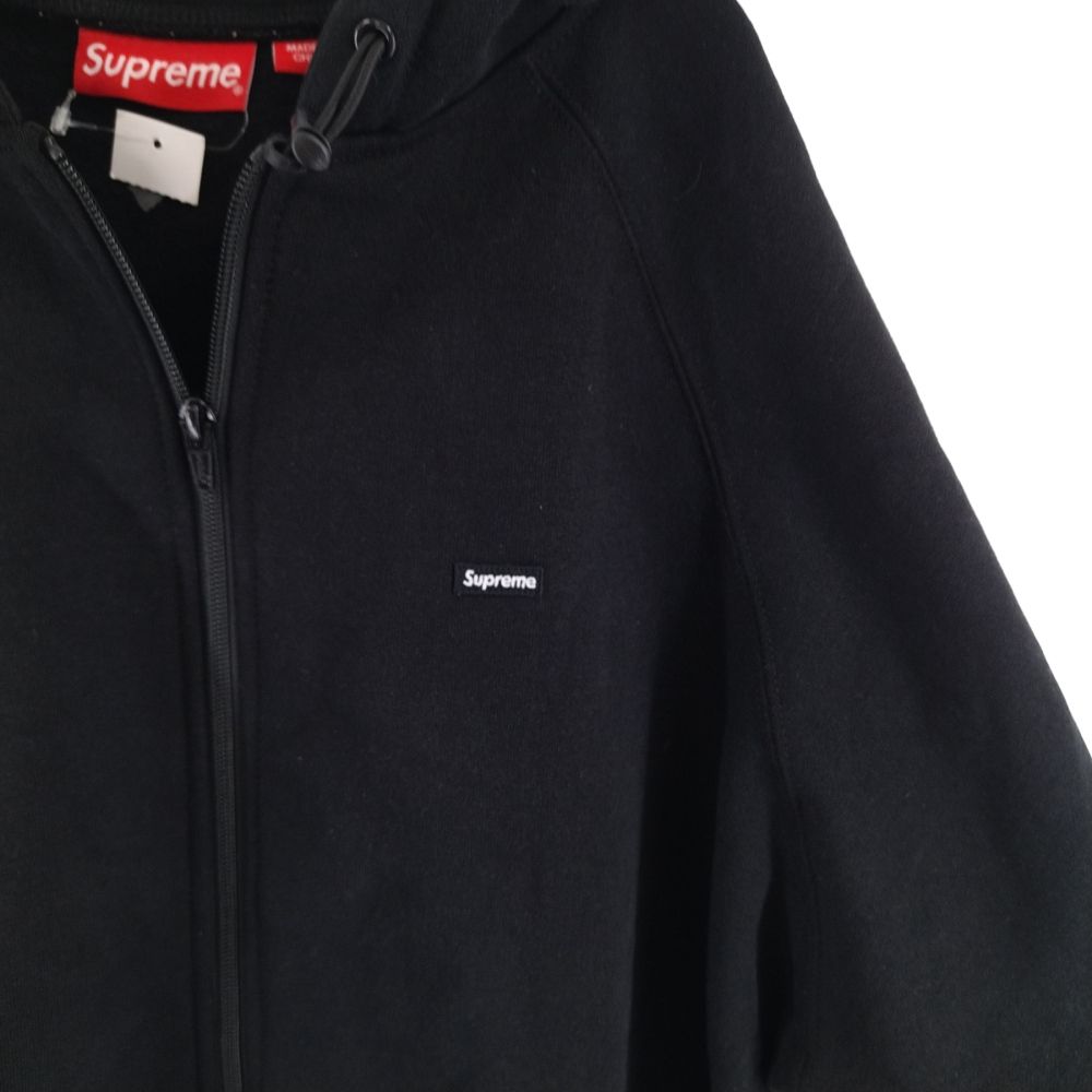 SUPREME ブラック パーカー フード 22AW SUPREME (シュプリーム) 22AW Brim Zip Up Hooded Sweatshirt ブリム