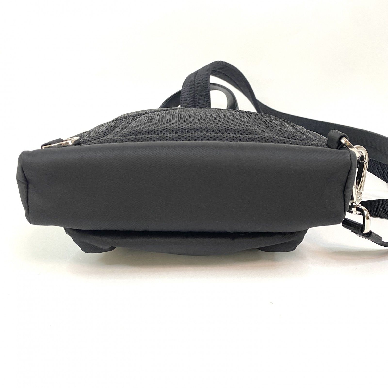 PRADA プラダ ウエストバッグ ブラック ナイロン ボディーバッグ 斜め掛け PRADA（プラダ） ウエストバッグ ボディバッグ テスーサフィアーノ