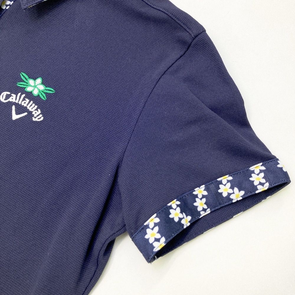大特価品 Callaway 花柄 ポロワンピース ゴルフワンピース