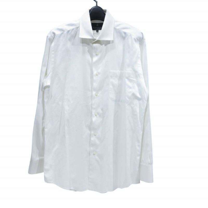ランバン LANVIN COLLECTION ホリゾンタルカラーシャツ カッタ ランバン LANVIN COLLECTION ホリゾンタルカラーシャツ カッタ