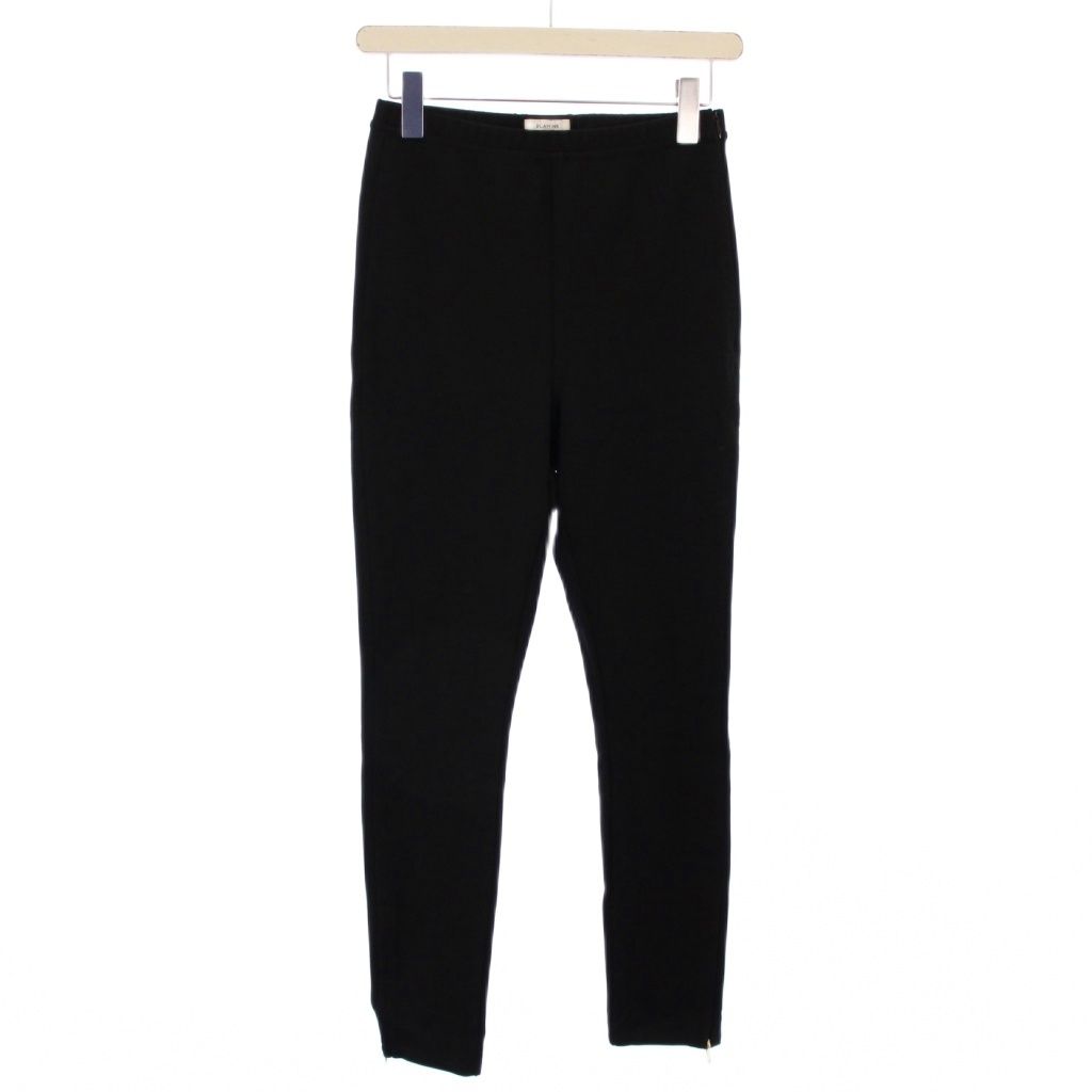 ブラミンク BLAMINK ストレッチサイドジップスリムスキニーパンツ スラックス イージー ウエストゴム ワン 38 黒 ブラック 7914-299-0218 BB