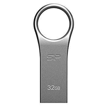 【中古】【非常に良い】シリコンパワー USBメモリ 32GB USB2.0 防水 防塵 耐衝撃 亜鉛 合金デザイン Firma F80 SP032GBUF2F80V1S
