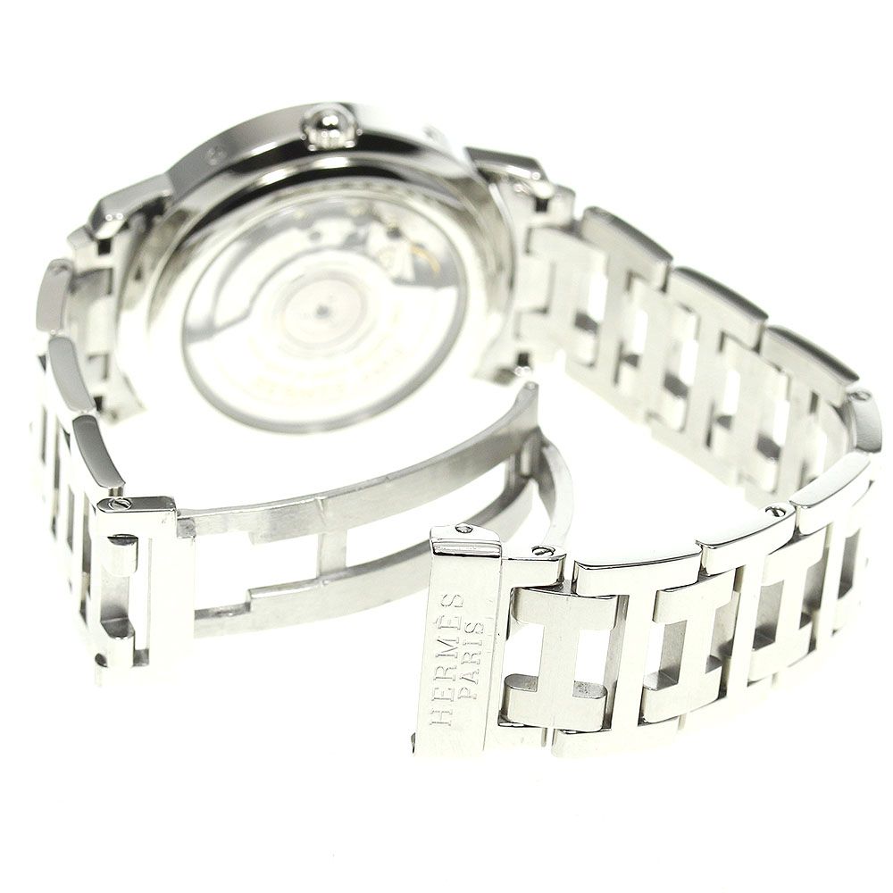 エルメス HERMES CL5.710 クリッパー パワーリザーブ 自動巻き メンズ_