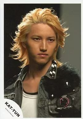 KAT-TUN - 140枚　KAT-TUN 田口淳之介　公式写真 中古】生写真(ジャニーズ) KAT-TUN/田口淳之介/バストアップ/金髪