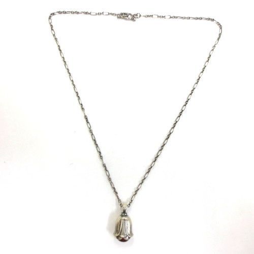 GEORG JENSENイヤーペンダント2007ガーネットネックレス