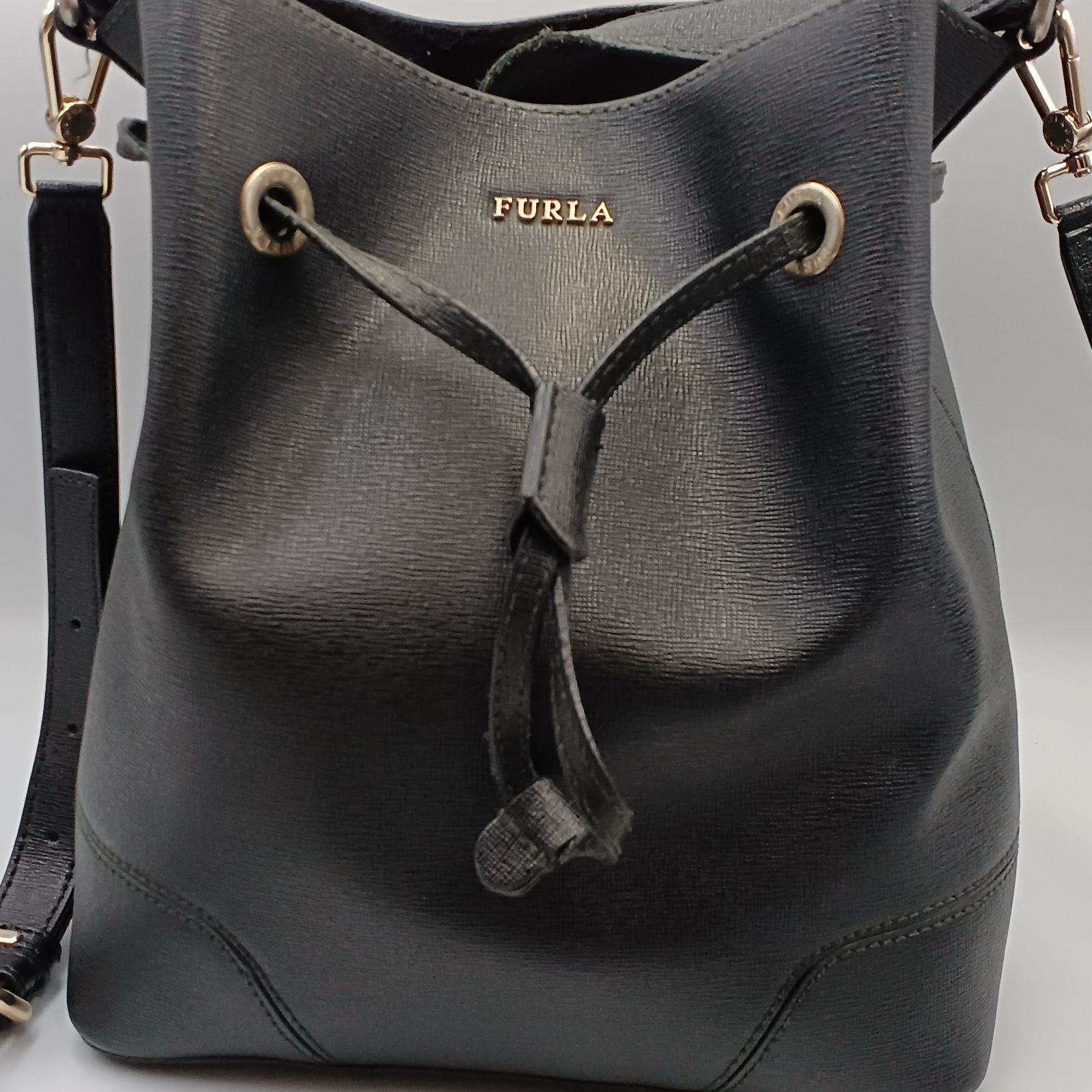 美品 フルラ コスタンザ 2way 巾着 ショルダーバッグ FURLA - メルカリ