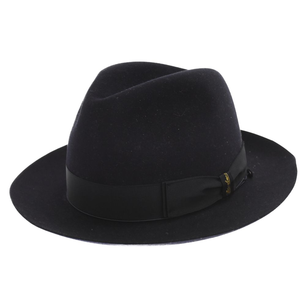 Borsalino (ボルサリーノ) センターデント ビーバーファー フェルト