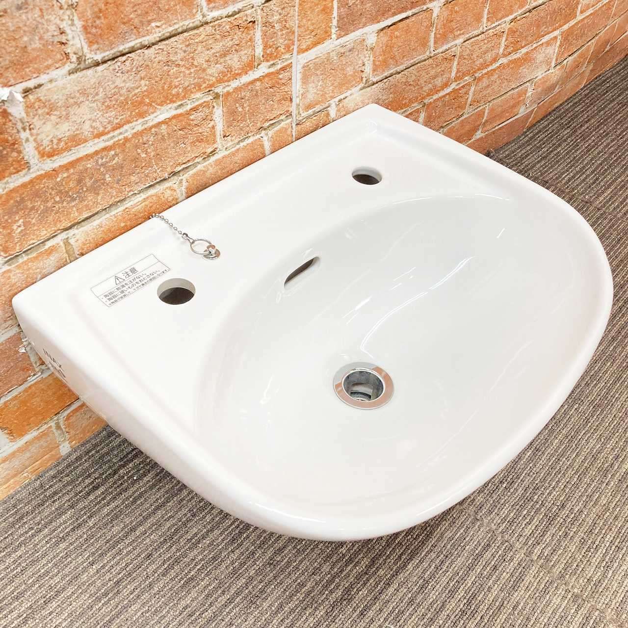 INAX イナックス 陶器製 平付大型手洗器 洗面ボウル 壁付式 L-15G 幅40cm BW1 ピュアホワイト 18I