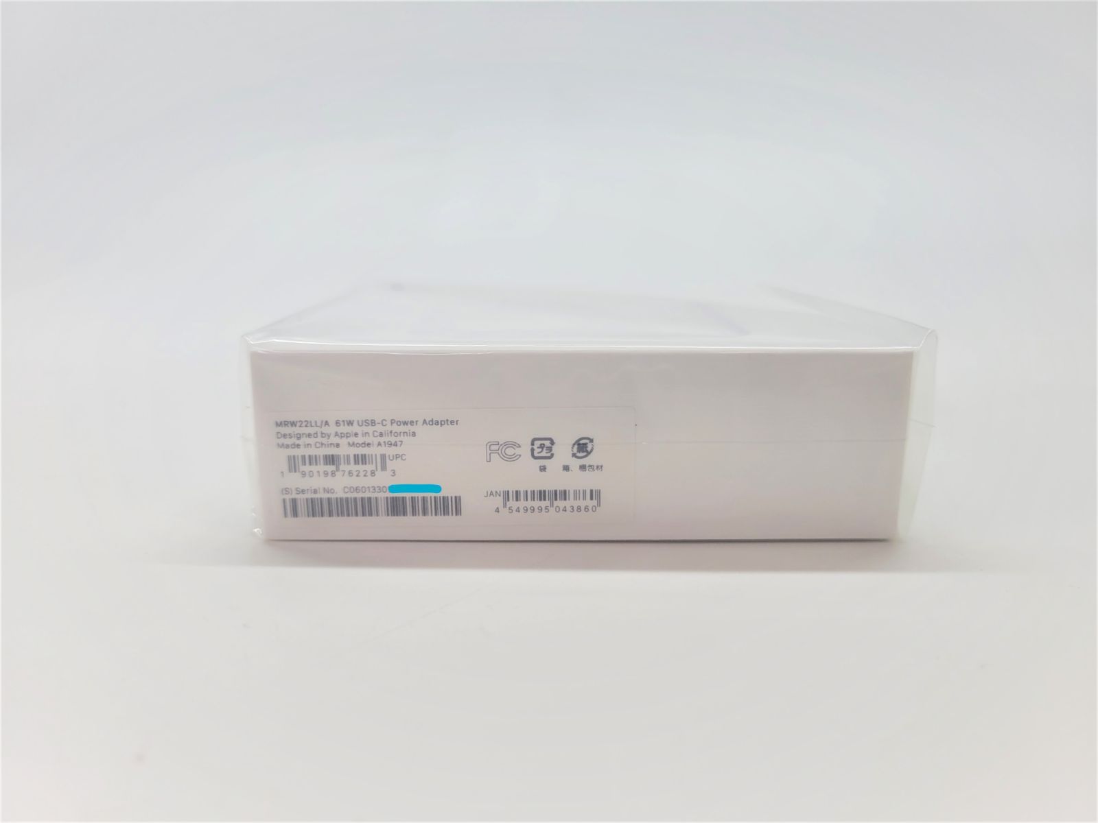 新品・アップル 純正】MRW22LL/A 61W USB-C電源アダプタ - メルカリ