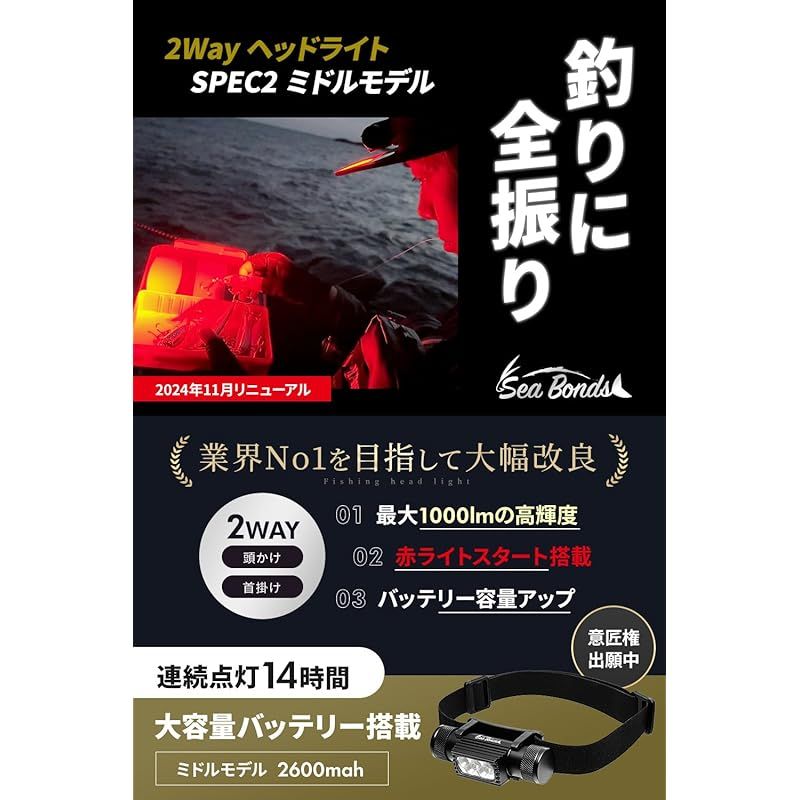 2600mAhバッテリー