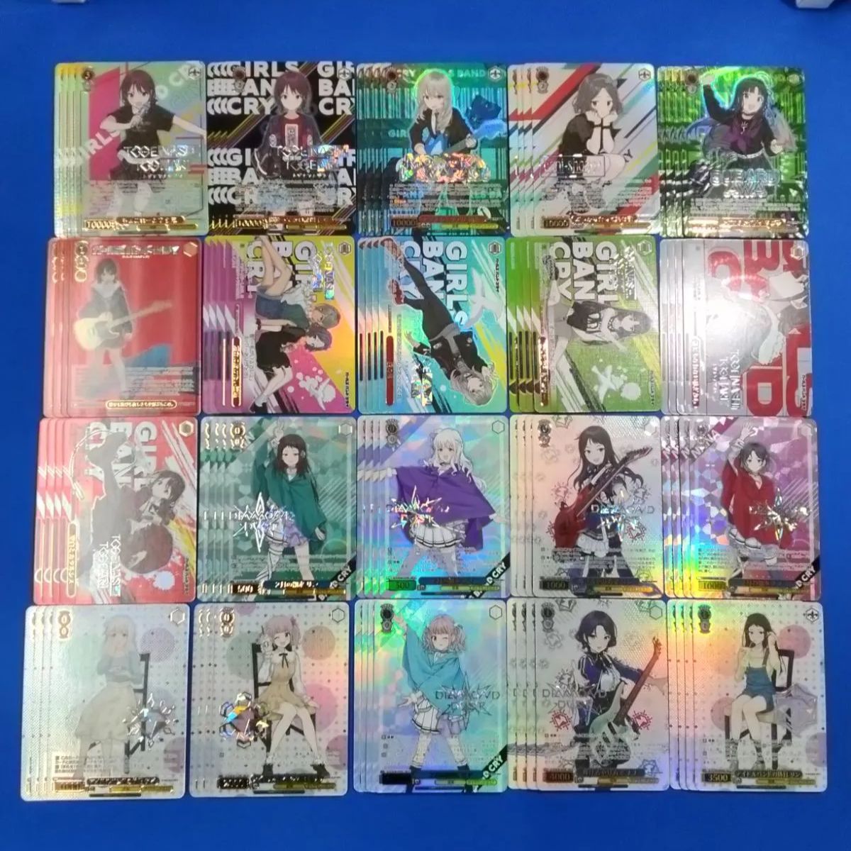WS ガルクラ GBCR 4コン ヴァイスシュヴァルツ ガールズバンドクライ WS ガルクラ GBCR 4コン ヴァイス