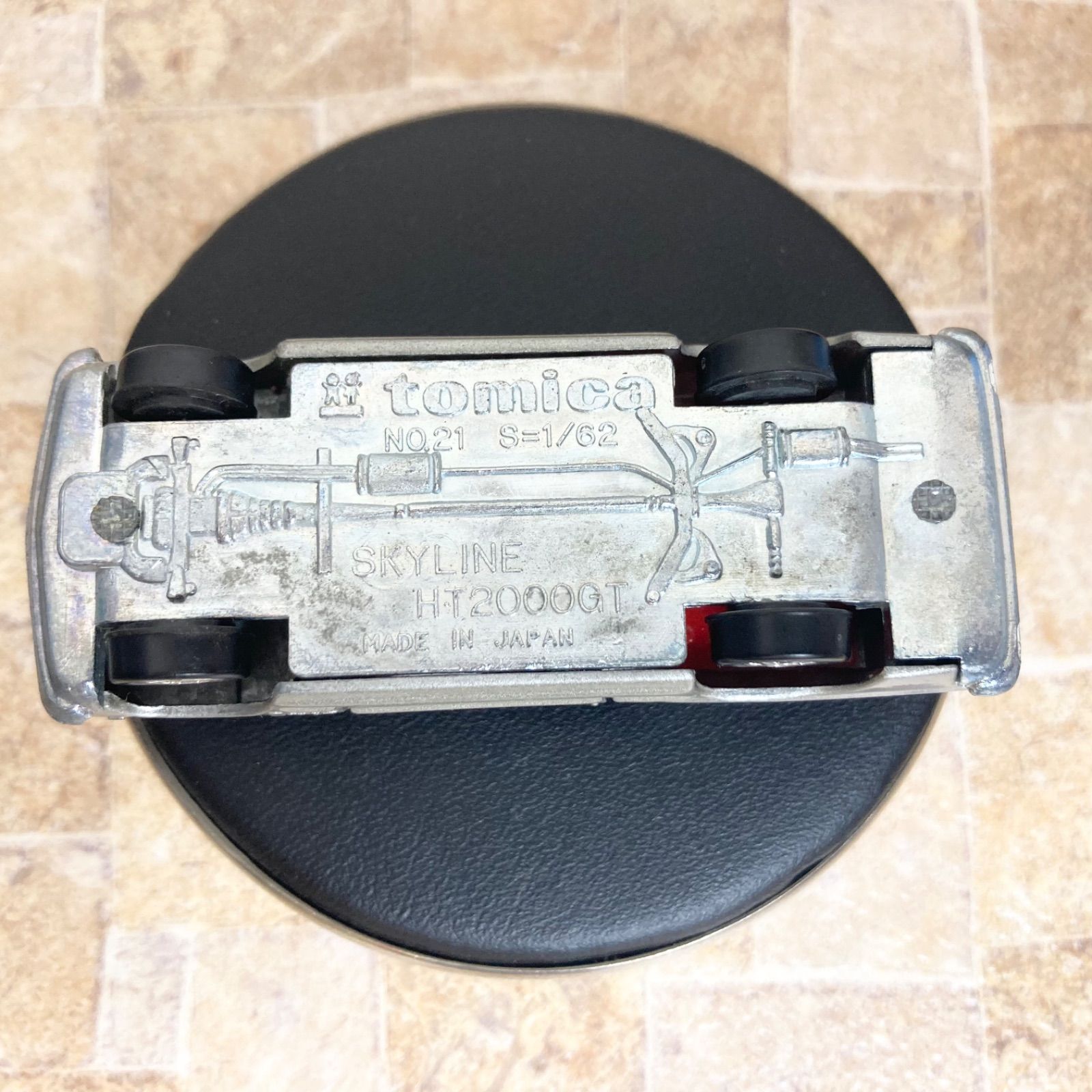 トミカ 日本製 No.21 日産 スカイライン H-T 2000GT シルバー ハコスカ