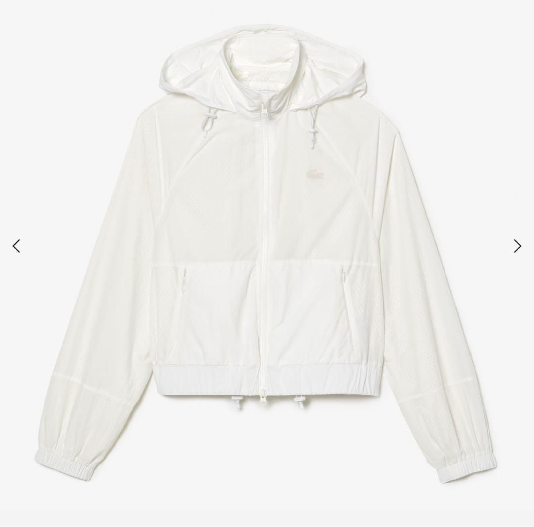 ショートフーディーナイロンジャケット