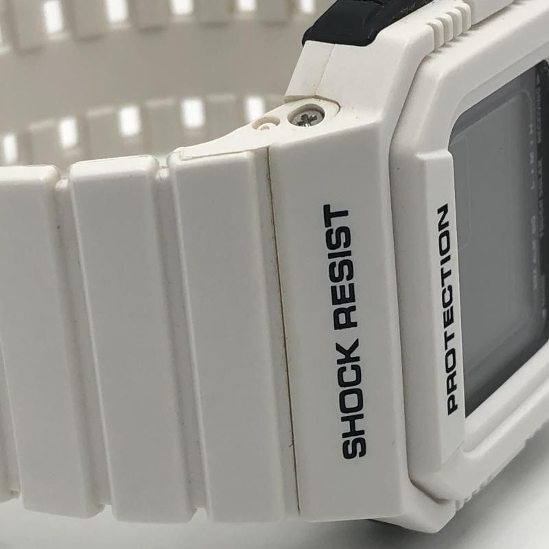 CASIO G-SHOCK GW-5510BW ホワイト&ブラック 腕時計 中古 G-SHOCK - G-SHOCK/GW-5510/電波ソーラー/スクエア/ホワイト