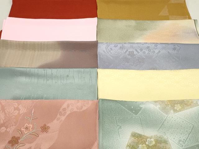 平和屋本店 和装小物 帯揚げ10枚 DZAA10779kh5