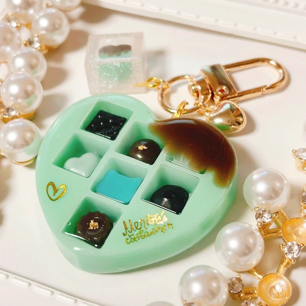 チョコミント メルティチョコレートボックス◇シャカシャカ