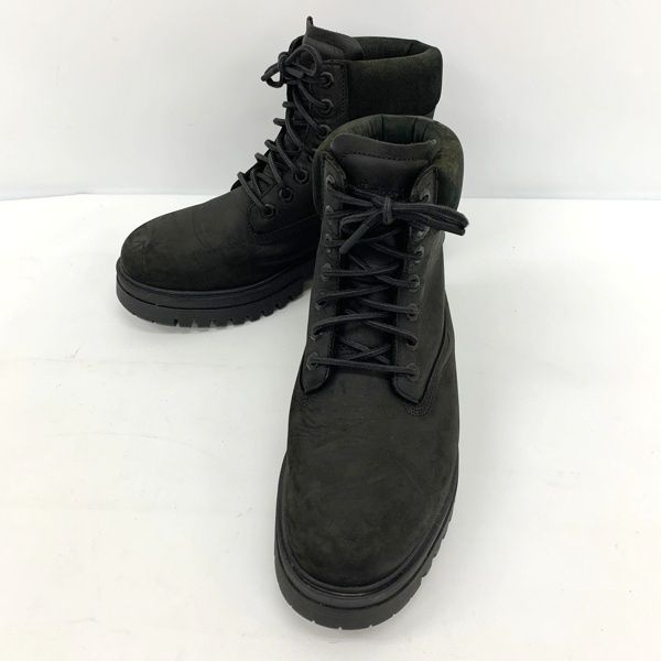 Timberland ワークブーツ ブラック グレイフィールド ミッド レースアップ ブーツ レディース