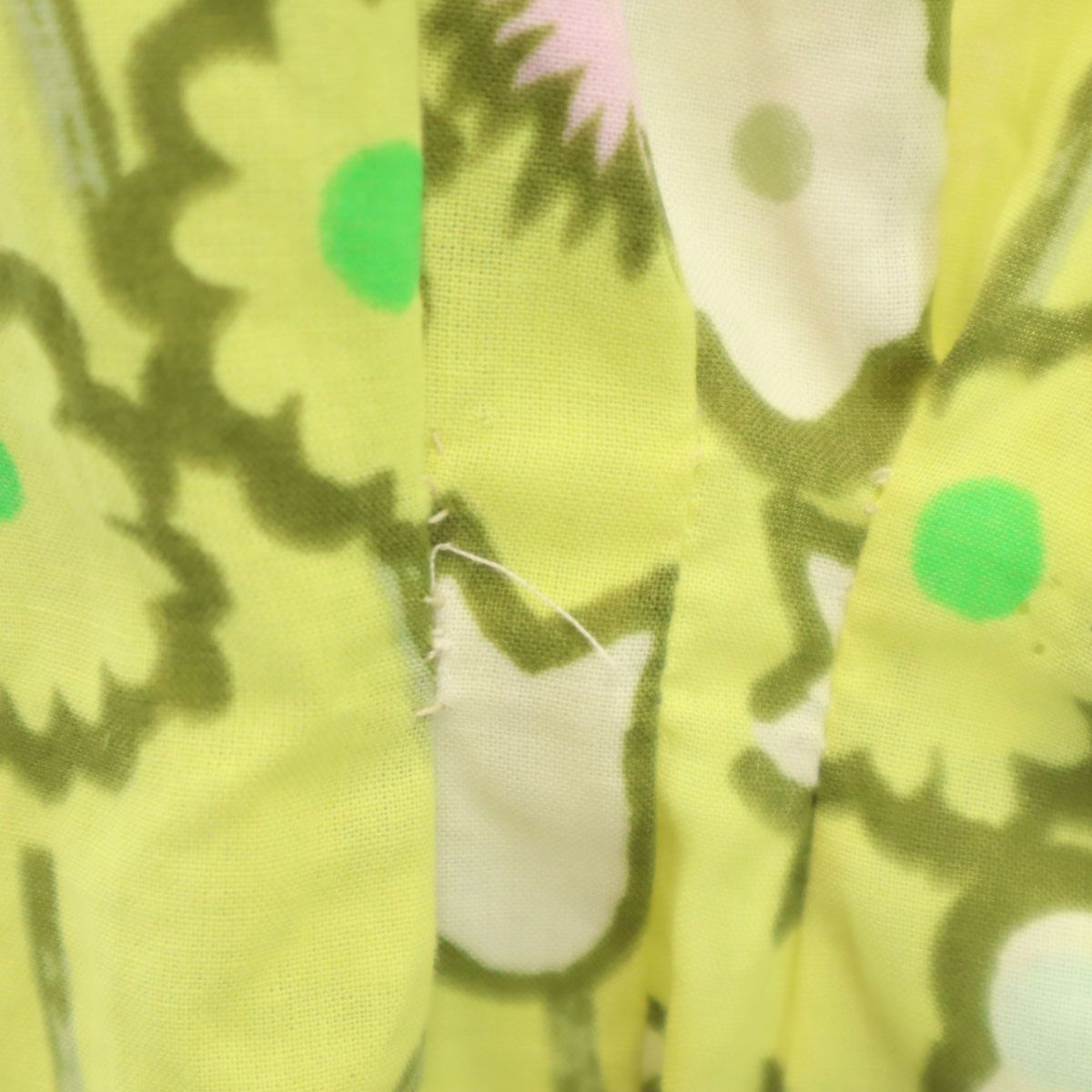 MARNI マルニ イタリア製 花柄 ノースリーブ シャツ 40 イエロー系 