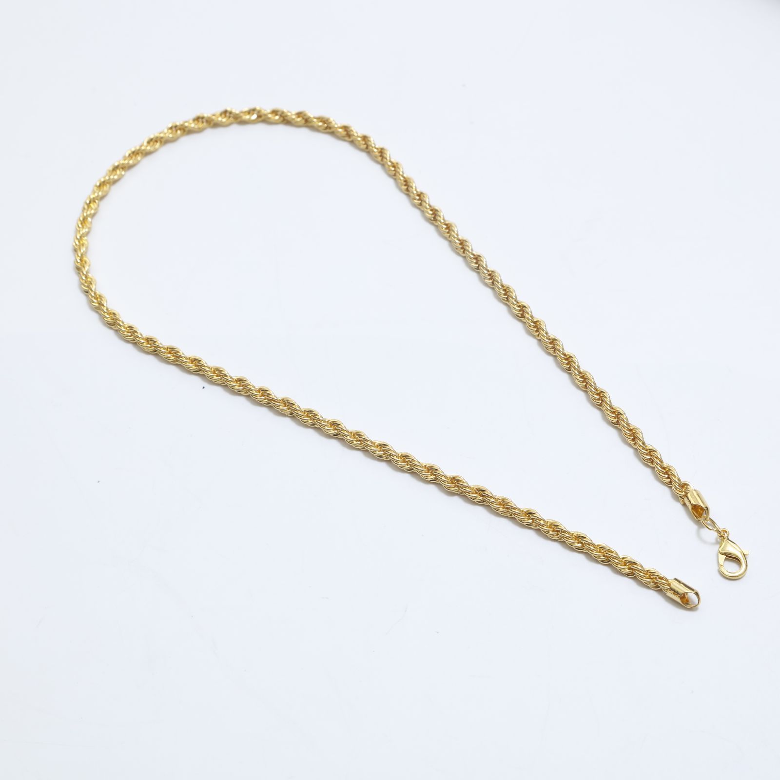 最終値下げ　ロープチェーン k18刻印あり 楽天市場】ロープチェーン k18（レディースジュエリー